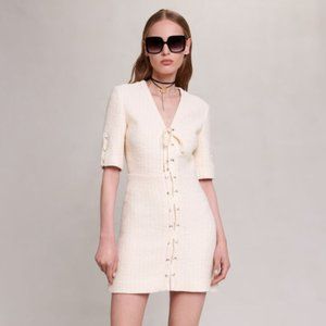 MAJE Short Tweed Dress